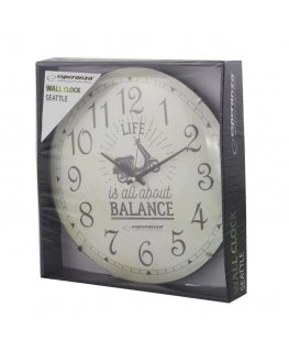 Esperanza Wall Seattle Clock (EHC018S)