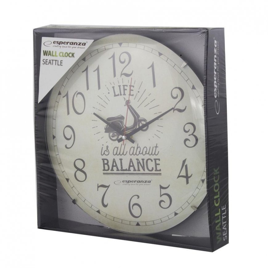 Esperanza Wall Seattle Clock (EHC018S)