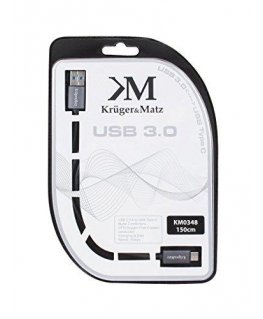 Kruger & Matz USB 3.0 - USB-C laidas 1m