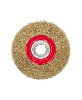 Vorel Wheel brushes corrugated wire 150x15mm 06979