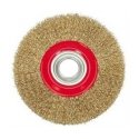 Vorel Ratų šepetys gofruota viela 150x15mm 06979 Vorel Ratų šepetys gofruota viela 150x15mm 06979