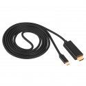 Akyga AK-AV-18 HDMI-kaabel 1,8 m USB C HDMI tüüp A (Standard) Must Akyga AK-AV-18 HDMI-kaabel 1,8 m USB C HDMI tüüp A (Standard) Must