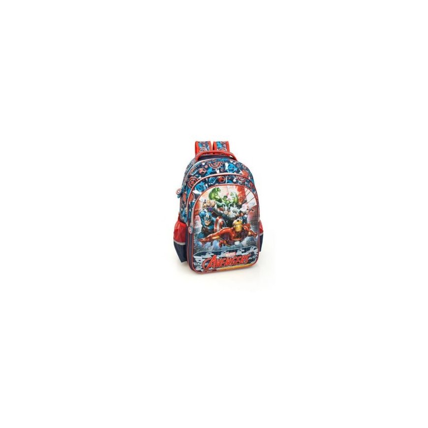 Marvel Premium Mugursoma zēniem Avengers Deluxe XL 3D 61213 Blue