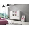 Cama elutoa mööblikomplekt ROCO 19 (4xRO3 + 4xRO6) valge / valge / valge Cama elutoa mööblikomplekt ROCO 19 (4xRO3 + 4xRO6) valge / valge / valge