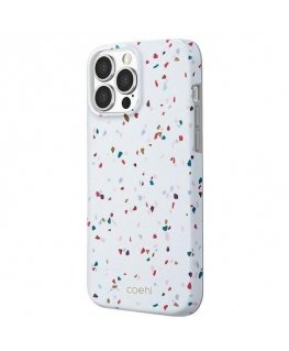 Case UNIQ etui Coehl Terrazzo iPhone 13 Pro Max 6.7" white/natural white