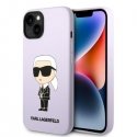 Karl Lagerfeld case for iPhone 14 Plus 6.7" KLHCP14MSNCHBCP purple HC Silicone NFT Choupette
