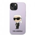 Karl Lagerfeld case for iPhone 14 Plus 6.7" KLHCP14MSNCHBCP purple HC Silicone NFT Choupette