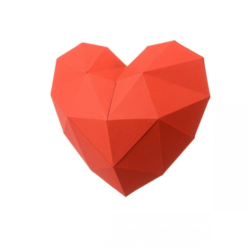 Beldizart Wizardi 3D Papercraft Kit Heart