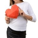 Beldizart Wizardi 3D Papercraft Kit Heart PP-2HRT-Raudonas Beldizart Wizardi 3D Papercraft Kit Heart PP-2HRT-Raudonas
