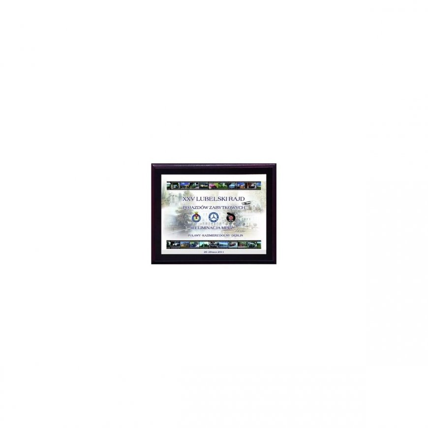 Tryumf Plastic diploma with colored touch laminate – 2