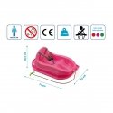 Mini plastic sled, pink Mini plastic sled, pink