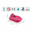 Mini plastic sled, pink Mini plastic sled, pink