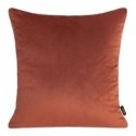 Eurofirany VELVET / 57 Dvipusis aksomo ir imitacinio lino pagalvės užvalkalas su apvadais kraštuose, 45X45 cm, spalva: plytų Eurofirany VELVET / 57 Dvipusis aksomo ir imitacinio lino pagalvės užvalkalas su apvadais kraštuose, 45X45 cm, spalva: plytų