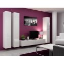 Cama living room cabinet set VIGO 1 white/white gloss Cama living room cabinet set VIGO 1 white/white gloss