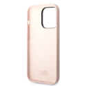 Karl Lagerfeld Case for iPhone 14 Pro Max 6.7" KLHCP14XSNIKBCP Pink Hard Silicone Case
