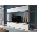 Cama living room furniture set ROCO 1 (4xRO1 + 2xRO4) white/black/white Cama living room furniture set ROCO 1 (4xRO1 + 2xRO4) white/black/white