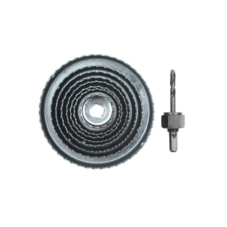 Vorel Hole saw for wood 38-127mm 9 parts 22572