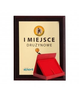 Tryumf Plastikinis diplomas su spalvotu jutikliniu laminatu + korpusas 355x300 mm