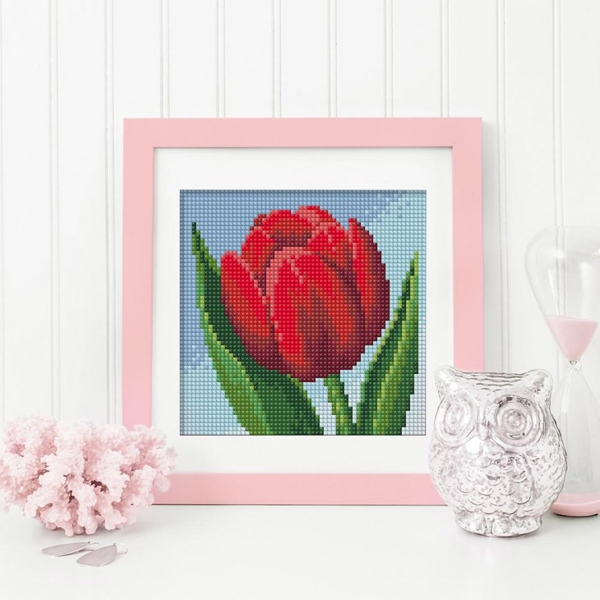 Beldizart Diamond painting set Tulip 15х15