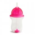 MUNCHKIN drinker with straw and weight, pink, 12 months+, 296ml, 01246201