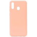 Evelatus Samsung Galaxy A20E Nano Silicone Case Soft Touch TPU Beige