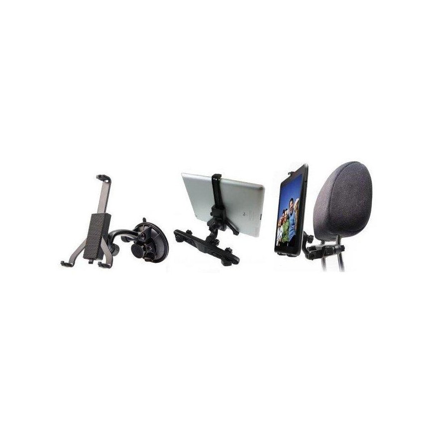 Automobilio laikiklis Tab 7"-11" M60 2in1 by Rebeltec Juodas