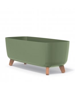 Prosperplast div class"int_ce_html"GRACIA CASE flowerpot - earthy green/div