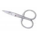 Osom Professional stainless steel nail scissors, 9 cm, curved, pointed tip Osom Professional stainless steel nail scissors, 9 cm, curved, pointed tip
