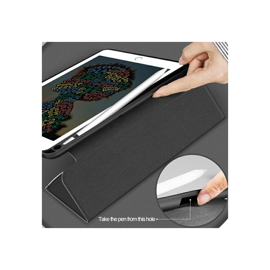 Case for Mercury Mercury Flip Case iPad 8 (2020), Black / Black – 4