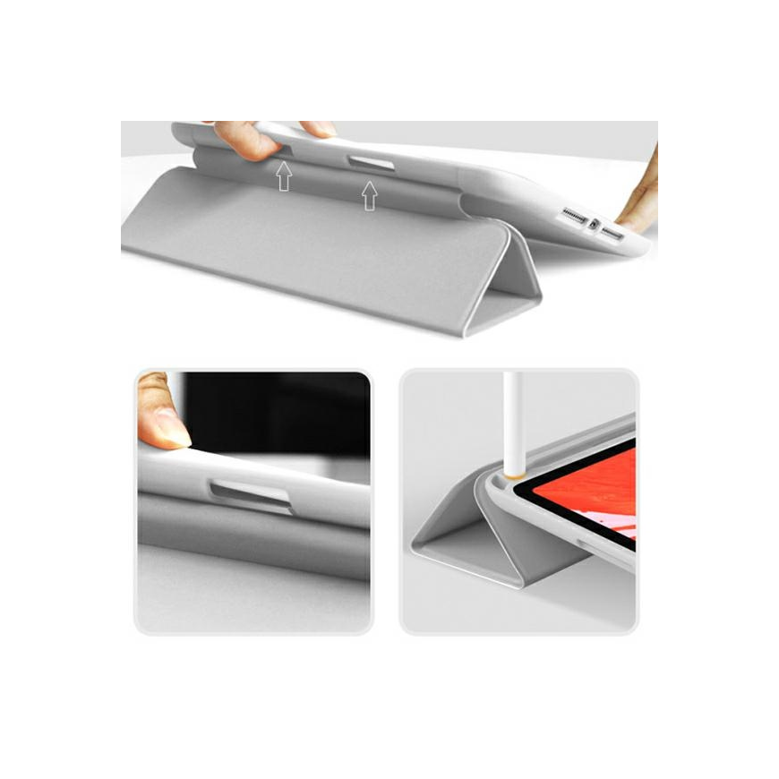 Dėklas, skirtas Mercury Mercury Flip Case iPad 8 (2020), juodas / juodas – 5