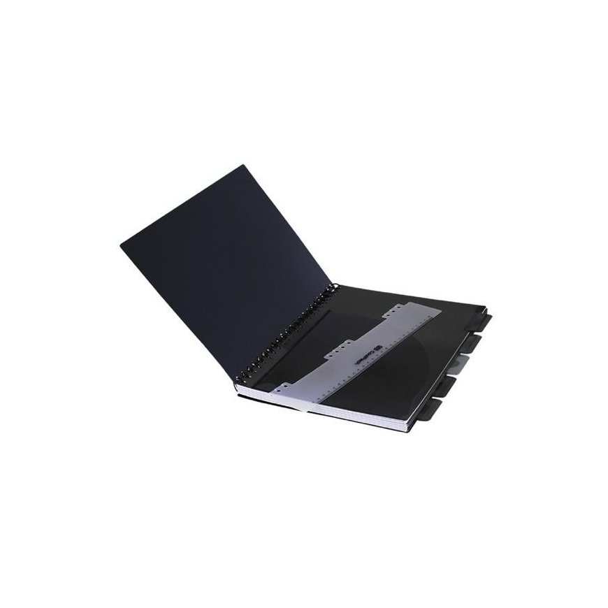 Cool Pack Notebook PATIO, boxes, with spiral, A4, 200 pages, black sp. – 4