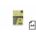 Colored paper Double A, 80g, A4, 500 sheets, Cheese Colored paper Double A, 80g, A4, 500 sheets, Cheese