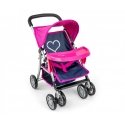 Milly Mally Kate Doll Stroller, Dark Blue/Pink Milly Mally Kate Doll Stroller, Dark Blue/Pink