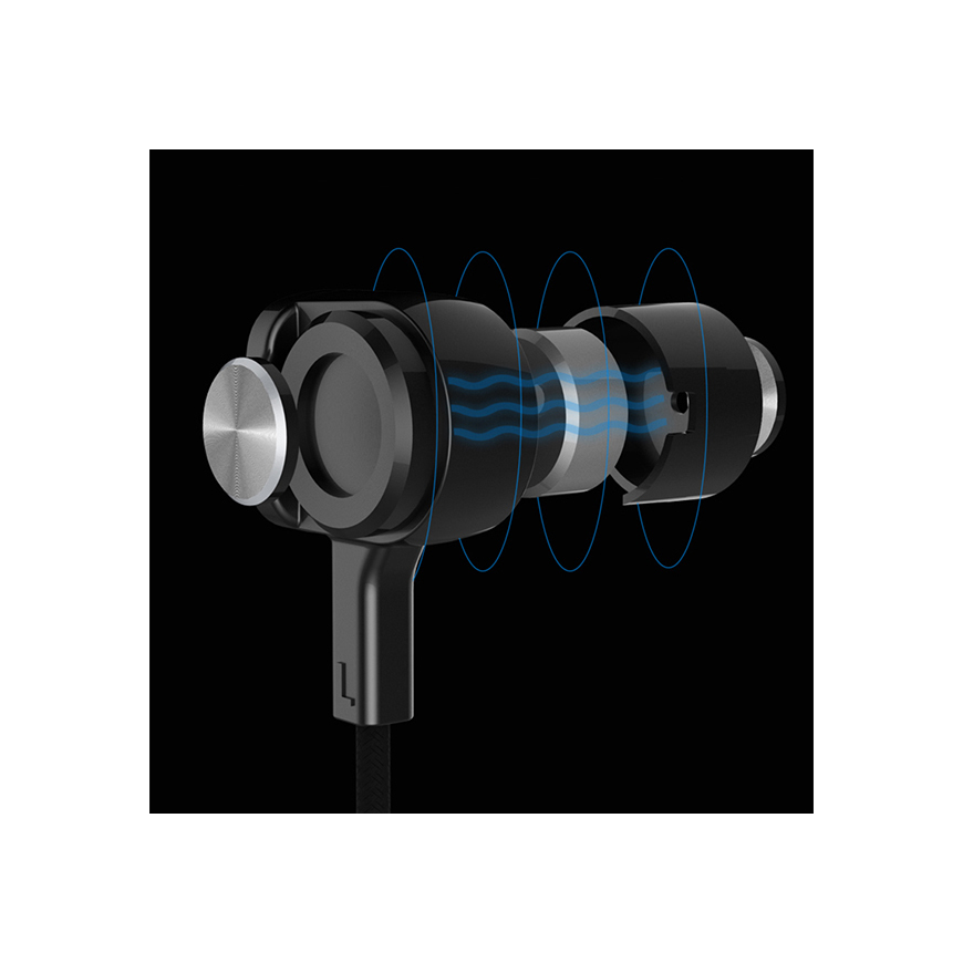 Ausinės Oem REMAX Earphones - RM-900F Vibration skirta žaidimams Raudona – 5