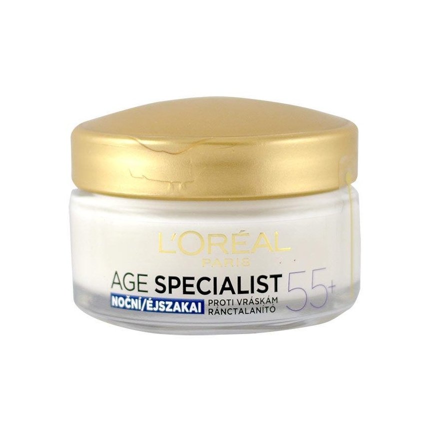 L'Oreal D/E AGE SPECIALIST 55+ naktinis veido kremas 50ml – 2