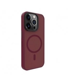 Evelatus Apple iPhone 15 Pro Max Hybird Case With Magsafe PC+TPU Plum