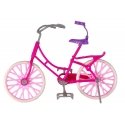 Leantoys Pink doll on a bicycle Leantoys Pink doll on a bicycle