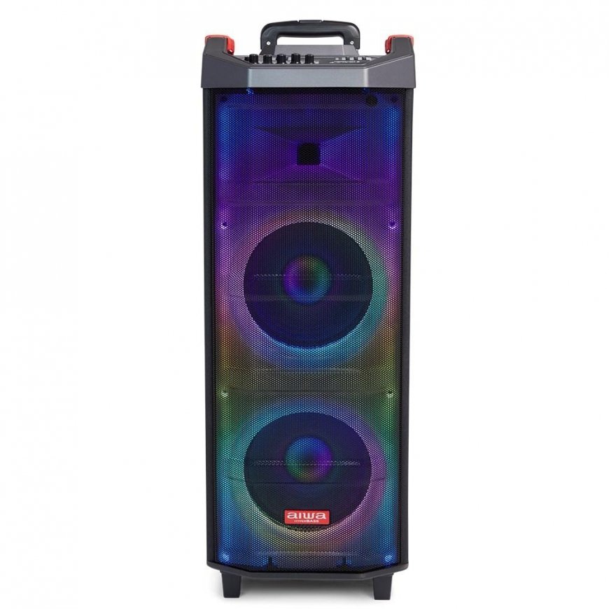 Aiwa Portable Trolley Speaker black (KBTUS-710)