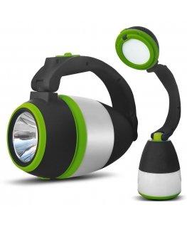 Maclean MCE298 3 in 1 LED Camping Lamp, Desk and Folding Outdoor Flashlight 3 Light Modes