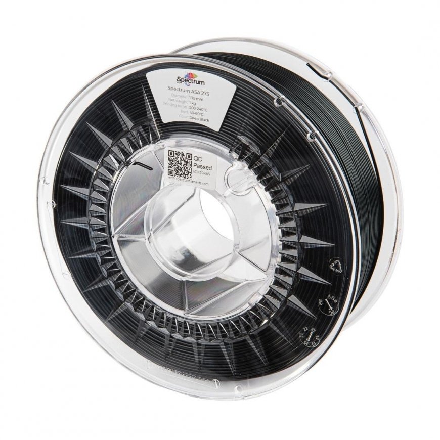 Spectrum Filamentas ASA 275 1.75 mm 1kg - Deep Juodas – 2