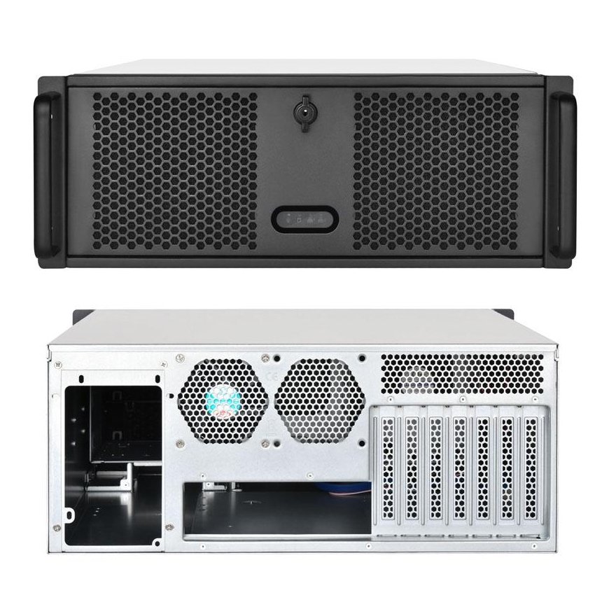 SilverStone RM400 - Rack-Montage - 4U - Case - ATX – 3