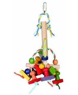 Trixie Triksė MEDINIS ŽAISLAS PAUKŠČIAMS, 31 cm