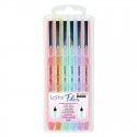 Marvy Uchida MARVY brush tip pens "Le Pen Flex" Pastel, 6 colors Marvy Uchida MARVY brush tip pens "Le Pen Flex" Pastel, 6 colors