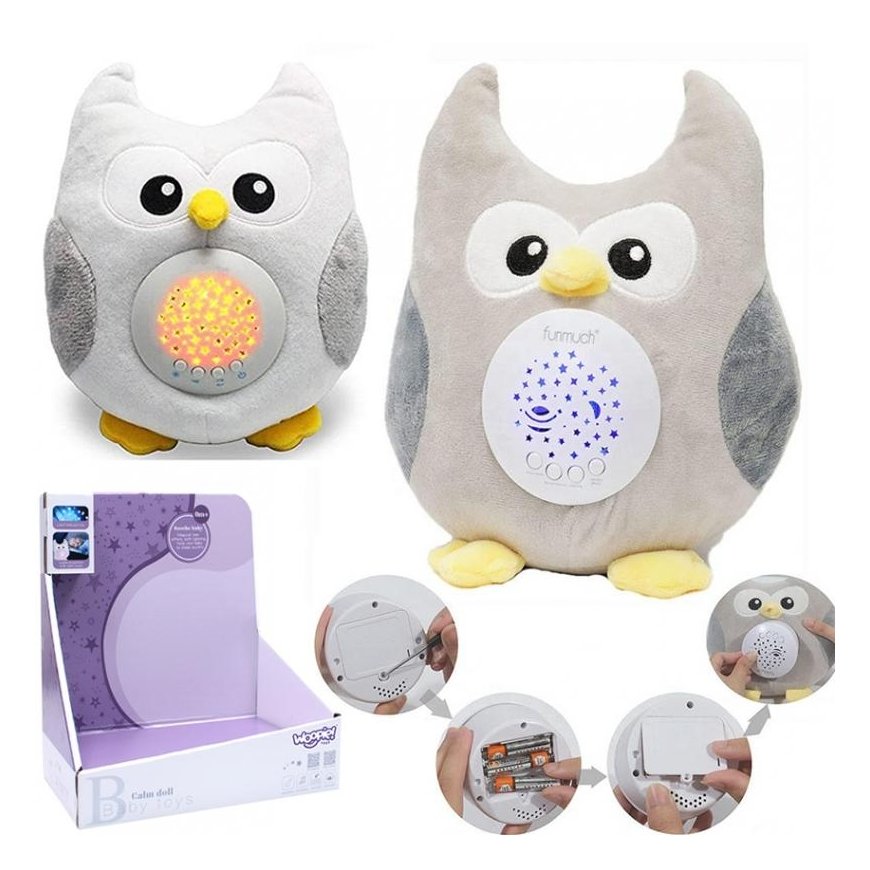 Woopie Soft toy nap - Owl