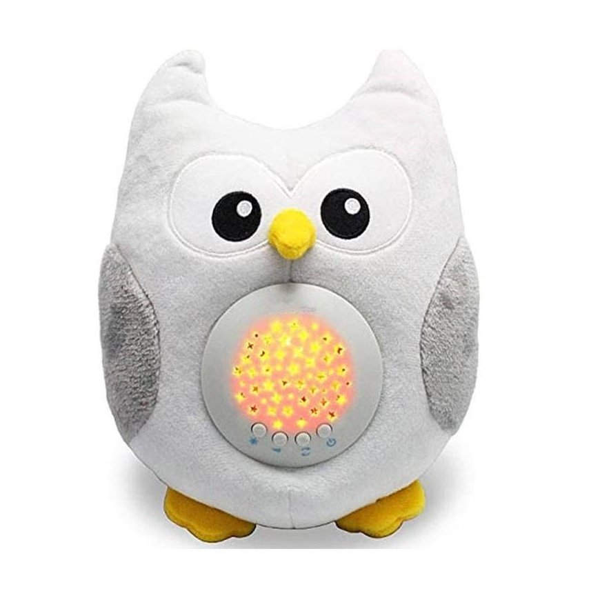 Soft toy nap - Owl with projector and 10 lullabies, Woopie – 2