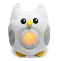 Soft toy nap - Owl with projector and 10 lullabies, Woopie
