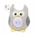Soft toy nap - Owl with projector and 10 lullabies, Woopie