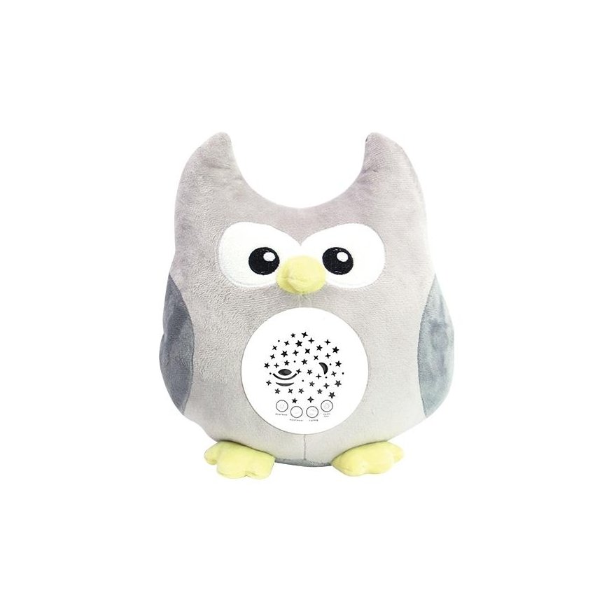 Soft toy nap - Owl with projector and 10 lullabies, Woopie – 4