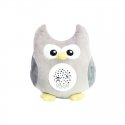 Soft toy nap - Owl with projector and 10 lullabies, Woopie