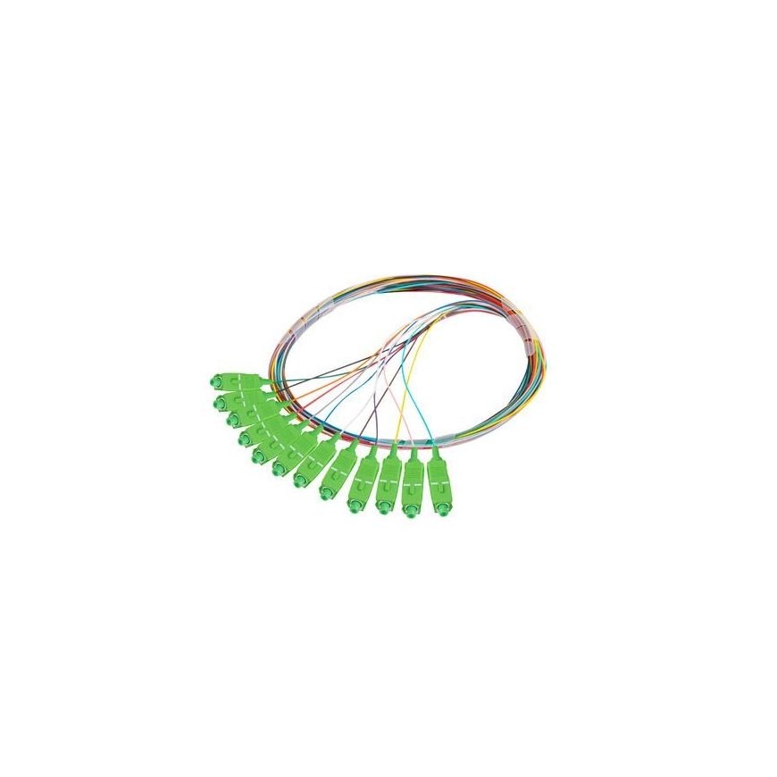 PIGTAIL FIBER SM SC/APC SEMI TIGHT 9/125 G657A1 12X2M MULTICOLOR LANBERG – 2